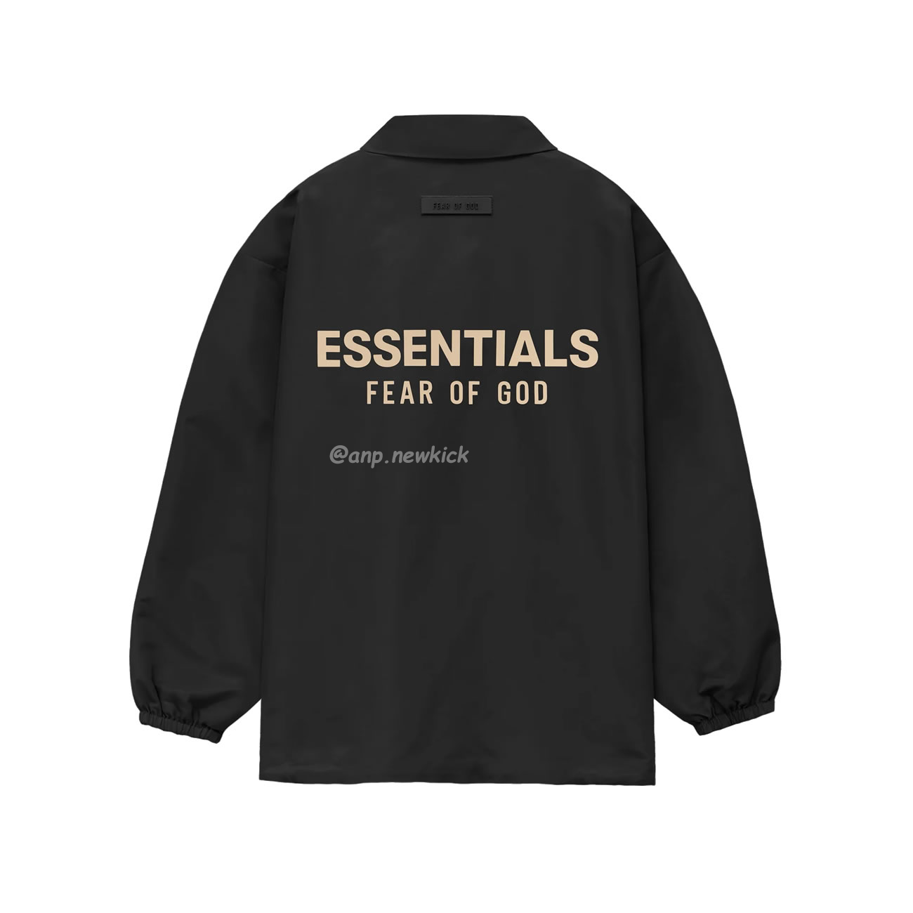 Fear Of God Essentials Fog 23fw Coach Jacket Windbreaker Jacket Black Apricot Gray S Xl (5) - newkick.app